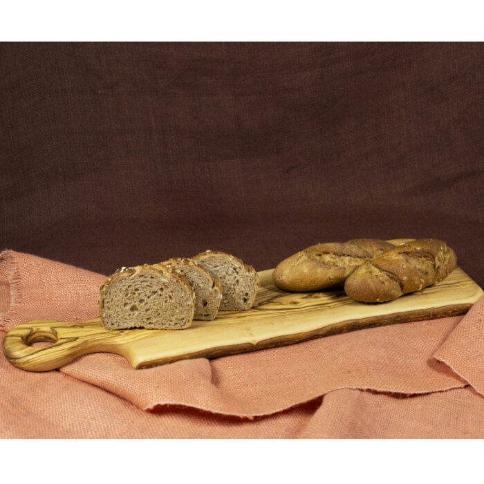 Zeytiniz Titan Doğal Form Kesme Tahtası Büyük Boy40/45X15/ - 2