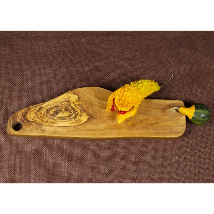 Zeytiniz Titan Doğal Formlu Delikli Kesme Tahtası3035X1013C - 3