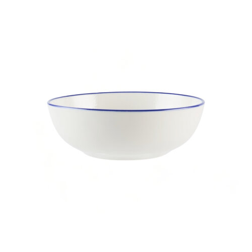 Zest Porcelain Tk Çukur Kase 19Cm-File 33Mavi - ZEST PORCELAIN
