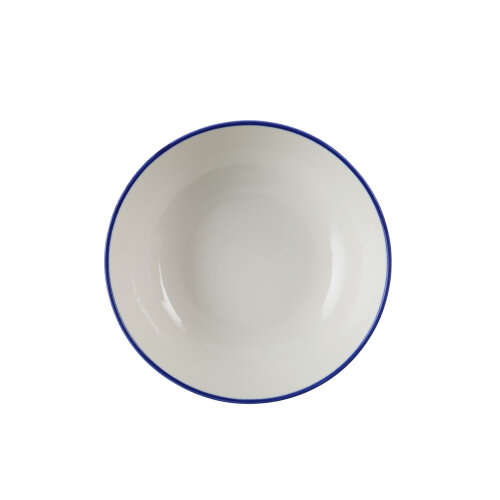 Zest Porcelain Tk Çukur Kase 19Cm-File 33Mavi - 2