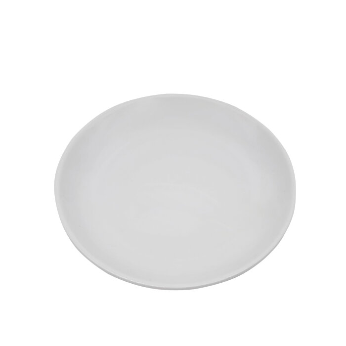 Tulu Porselen Klasik Düz Tabak 20 cm Krem TK20DU00 - 1