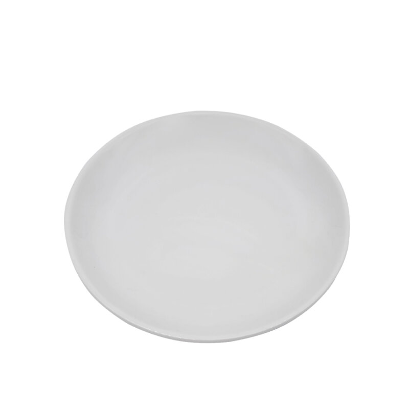 Zest Porcelain Klasik Düz Tabak 20 cm Krem TK20DU00 - 1
