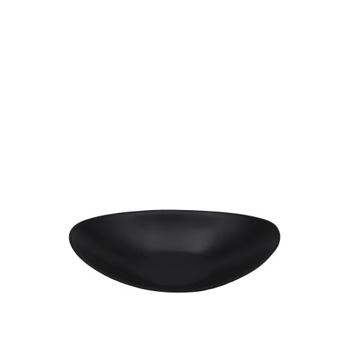 Tulu Porselen Tk Gondol Kase 25 cm Saten 64 Siyah TK25GKSST64 - TULU PORSELEN