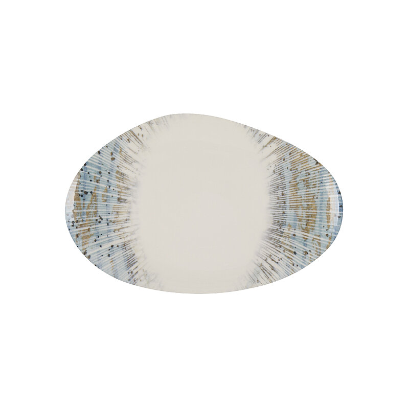 Zest Porcelain Tk Kayık Sunum Tabak 27Cm-Isola - 1