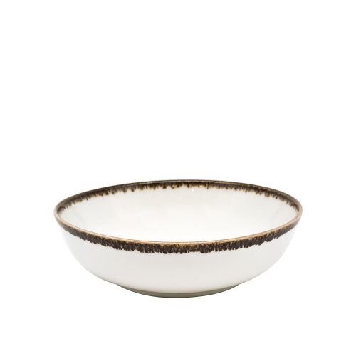 Zest Porcelain Tk Salata Kase 23 Cm Chocolate - ZEST PORCELAIN