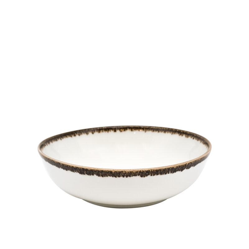 Zest Porcelain Tk Salata Kase 23 Cm Chocolate - 1