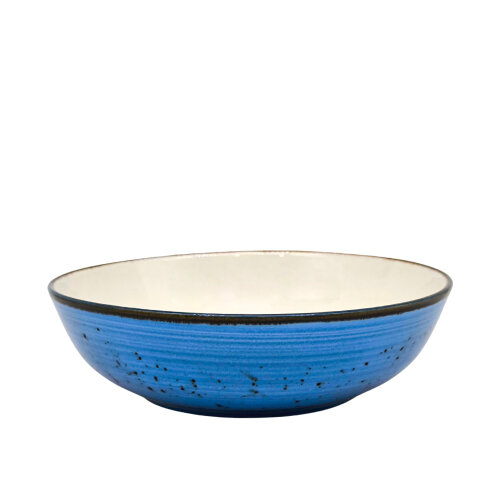 Zest Porcelain Tk Salata Kase 23 Cm-Paris Mavi - ZEST PORCELAIN