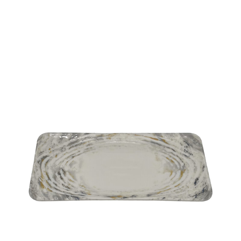 Zest Porcelain Tk Sunum Tabak 30X15Cm-Lena - 1