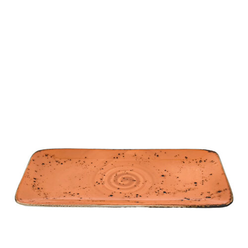 Zest Porcelain Tk Sunum Tabak 30X15Cm-Paris Turuncu - ZEST PORCELAIN