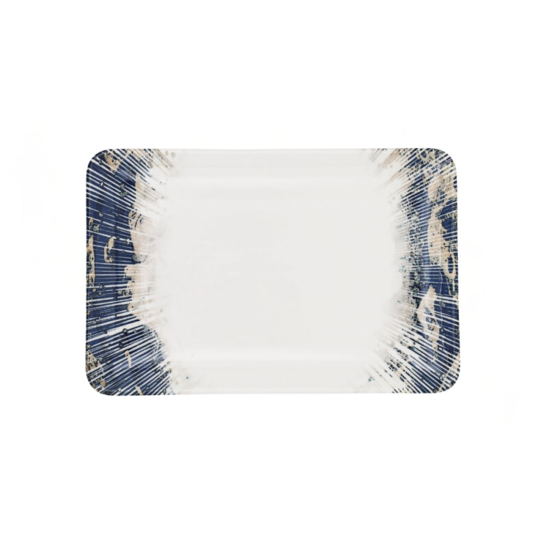 Tulu Porselen Tk Sunum Tabak 30X20Cm -Aral - 1