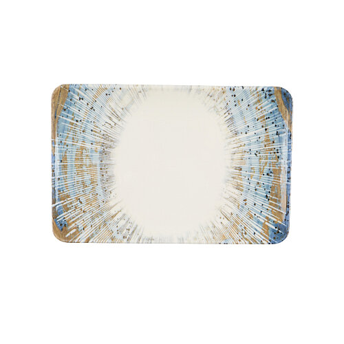 Zest Porcelain Tk Sunum Tabak 30X20Cm-Isola - ZEST PORCELAIN