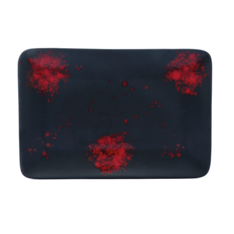 Zest Porcelain Tk Sunum Tabak 30X20Cm-Oxy Red - 1
