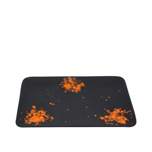 Tulu Porselen Tk Sunum Tabak 30X20cm - Oxi 44 Turuncu TK30KYOX44 - TULU PORSELEN