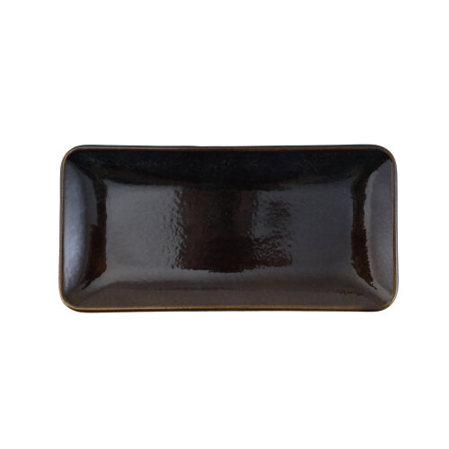 Zest Porcelain Tk Sunum Tabak 30X20Cm-Volcano - ZEST PORCELAIN