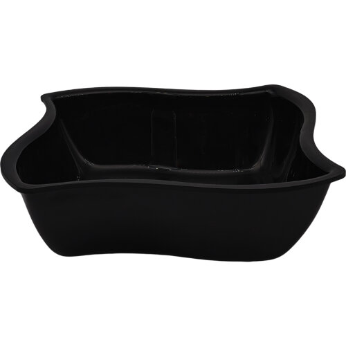 Tuan ABS Plastik Kase-35X35 Siyah (Kavisli) - TUAN