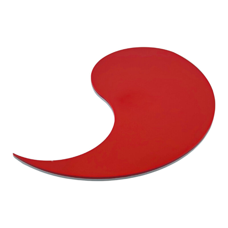 Tuan Plexi Tepsi-Ying-Yang (Kırılmaz) D:40 K/B (2 Yönlü) - 1