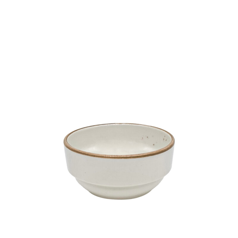 Zest Porcelain Klasik Joker Kase 10 Cm -Paris Krem - 1