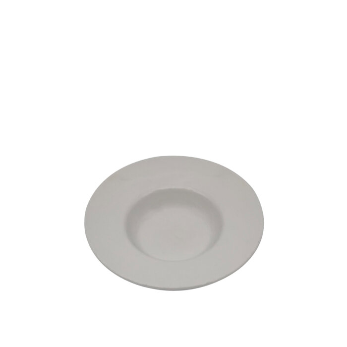Tulu Porselen Asena Çay Tabağı 11 cm Krem AS11CT00 - 1