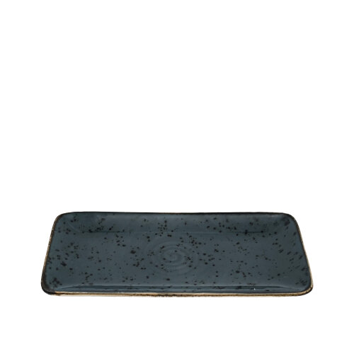 Zest Porcelain Tk Sunum Tabak 30X15Cm-Paris K.Mavi - ZEST PORCELAIN