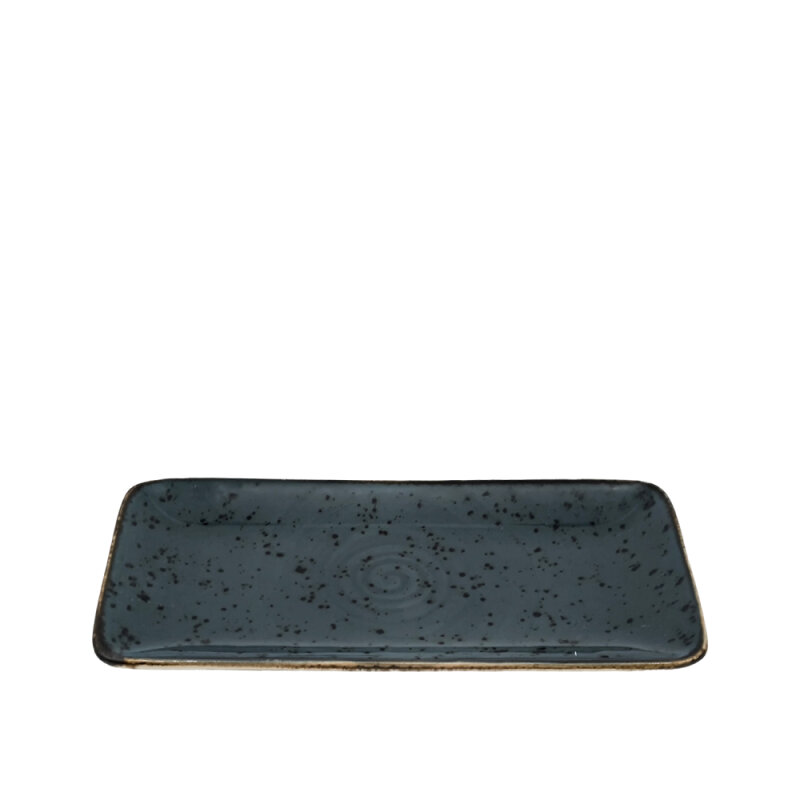 Zest Porcelain Tk Sunum Tabak 30X15Cm-Paris K.Mavi - 1