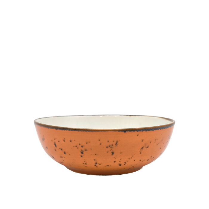 Zest Porcelain Tk Salata Kase 19 Cm-Paris Turuncu - 1