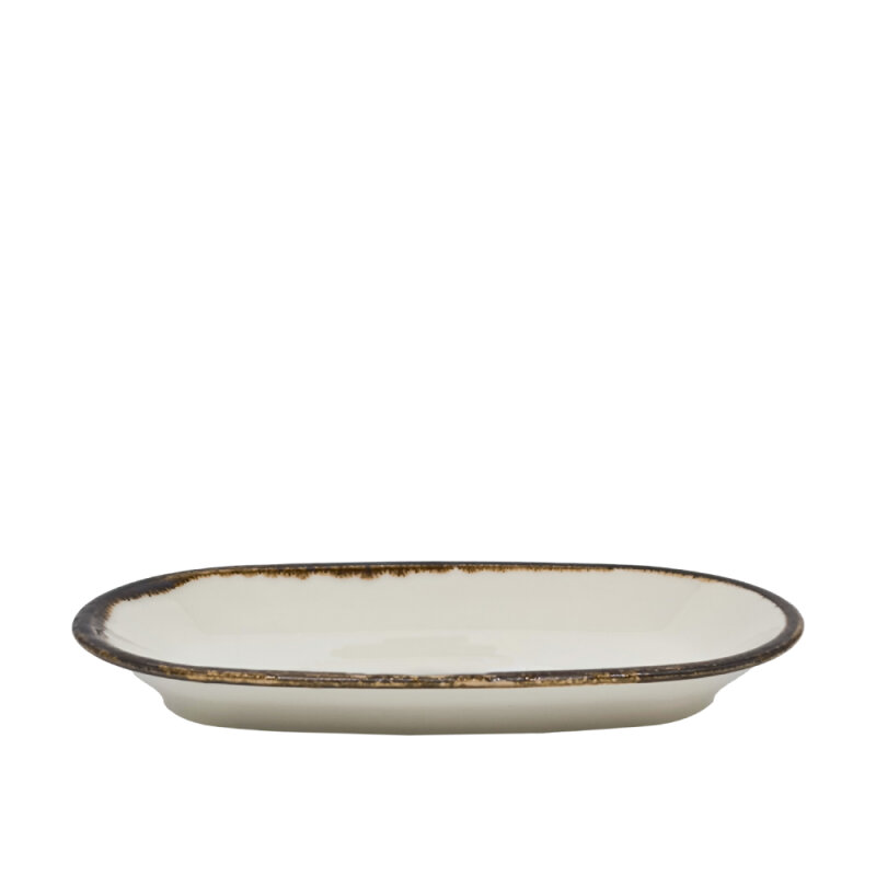 Zest Porcelain Klasik Kayık 26 cm Chocolate KL26KYCT47 - 1