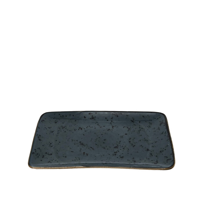 Tulu Porselen -30 cm Kayık Tabak - Reactive 96 Mavi TK30KYR96 - 1