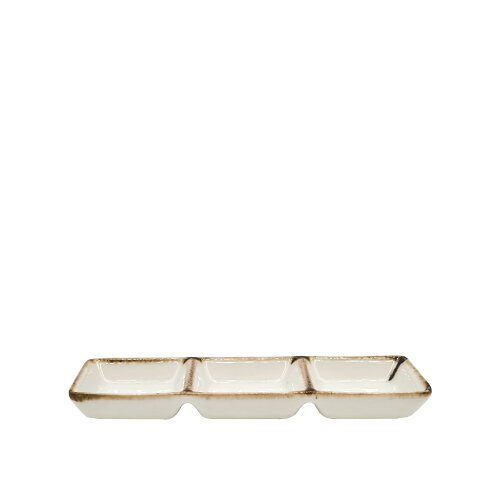 Zest Porcelain -3Lü Sosluk-Chocolate KL18BKSCT47 - ZEST PORCELAIN