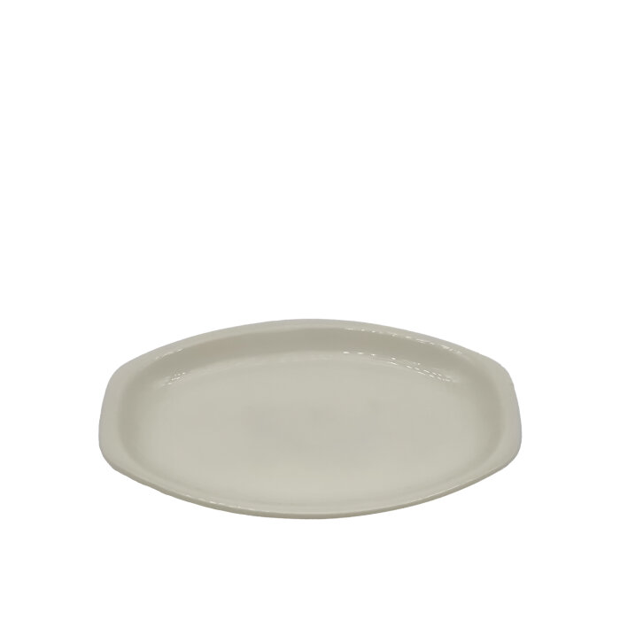 Tulu Porselen Alis Kayık Tabak 18 cm Krem ALS18KY00 - 1