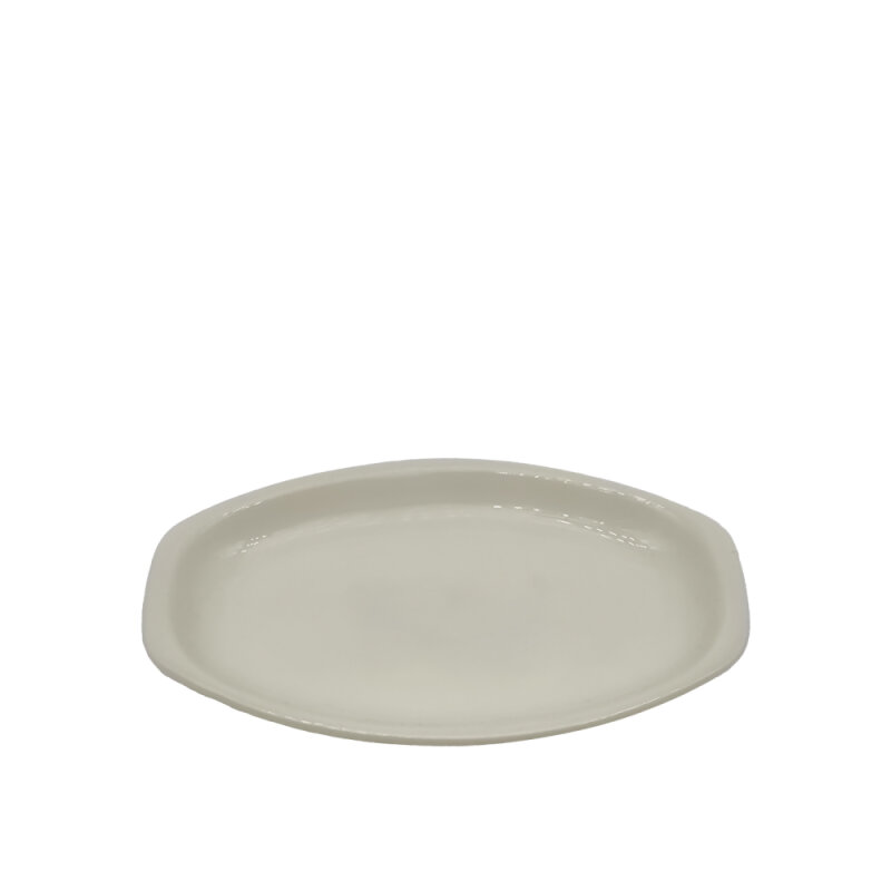 Tulu Porselen Alis Kayık Tabak 18 cm Krem ALS18KY00 - 1