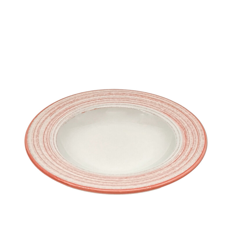 Zest Porcelain Anka Çukur Tabak 23 Cm -Tokyo Kırmızı - 1
