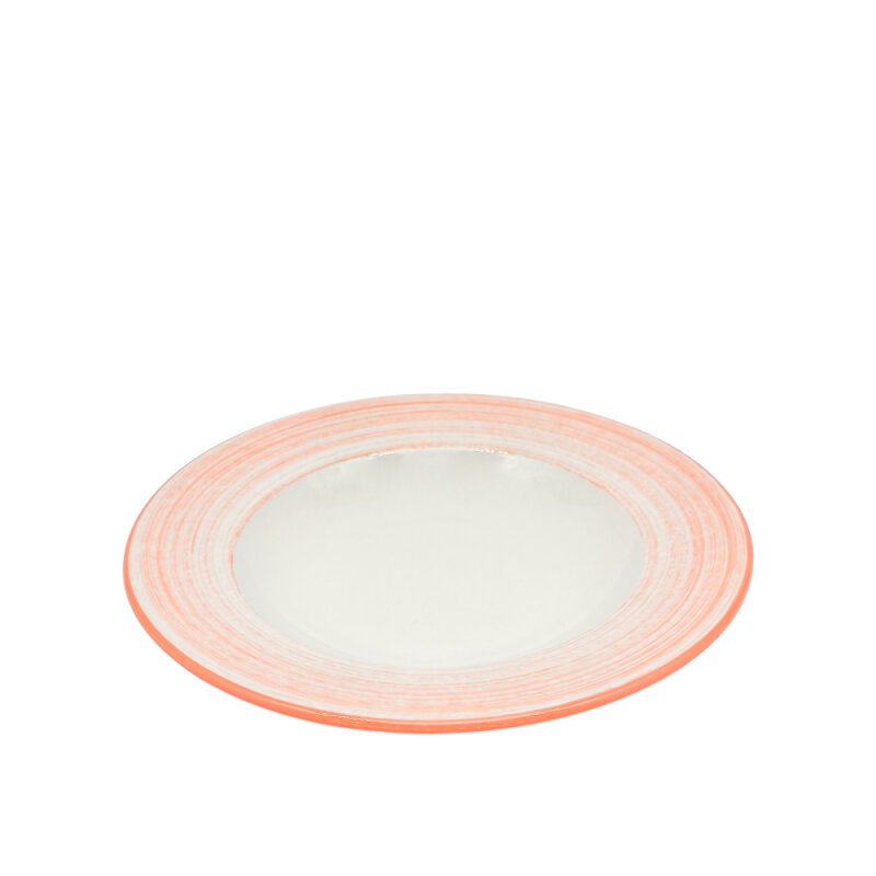 Zest Porcelain Anka Çukur Tabak 23 Cm -Tokyo Turuncu - 1