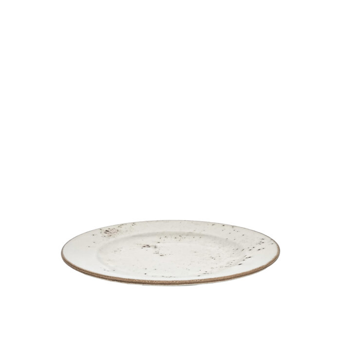 Zest Porcelain Anka Düz Tabak 23 Cm-Paris Krem - 1