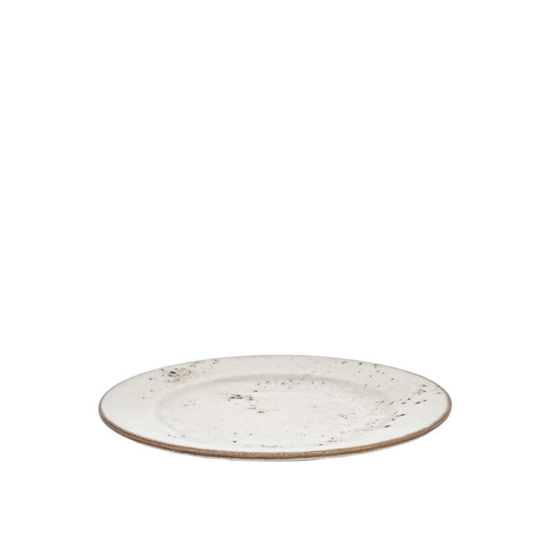 Zest Porcelain Anka Düz Tabak 23 Cm-Paris Krem - 1