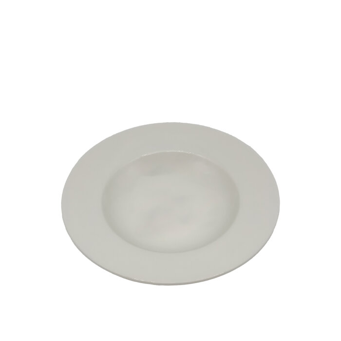 Zest Porcelain Anka Çukur Tabak 21 Cm Krem - 1