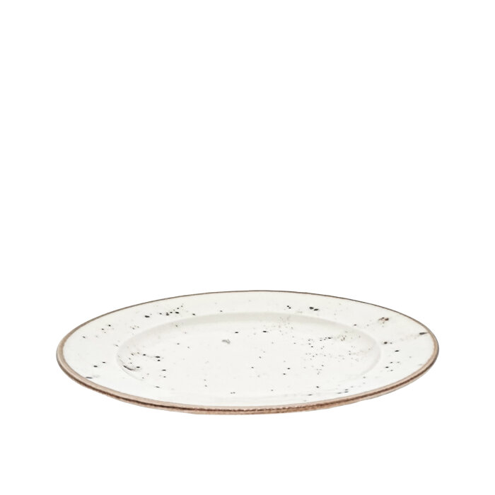 Zest Porcelain Anka Düz Tabak 19 Cm -Paris Krem - 1