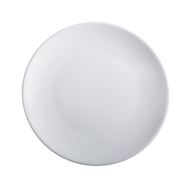 Zest Porcelain Elegance 15 cm Düz Tabak Krem ELG15DU00 - 1