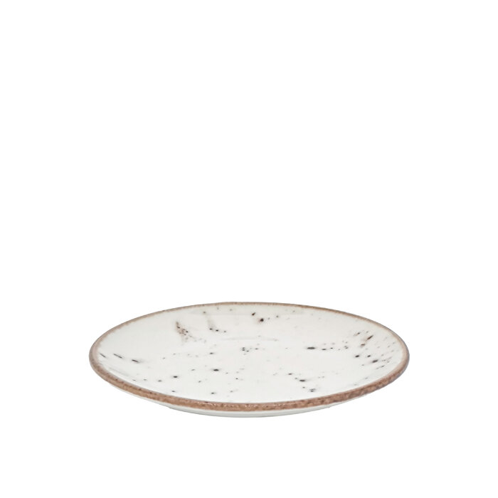 Zest Porcelain Elegance Düz Tabak 15 Cm -Paris Krem - 1