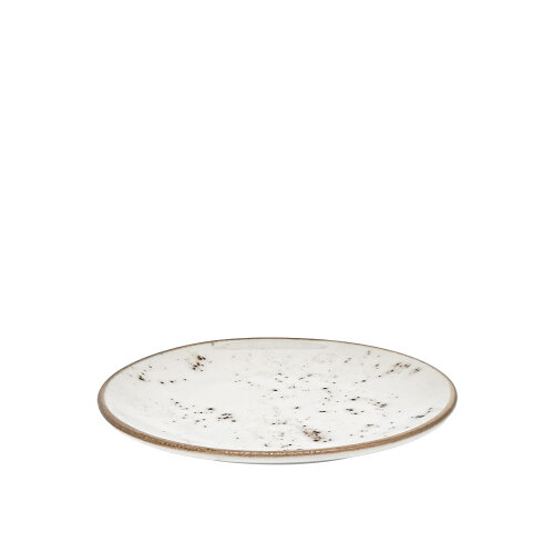 Zest Porcelain Elegance Düz Tabak 19 Cm-Paris Krem - ZEST PORCELAIN