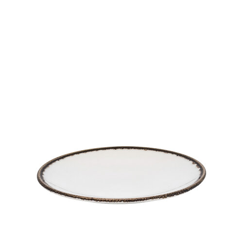 Tulu Porselen Elegance 25Cm Klasik Düz Tabak Akıtma File - TULU PORSELEN