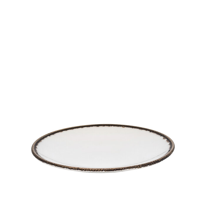 Tulu Porselen Elegance 25Cm Klasik Düz Tabak Akıtma File - 1