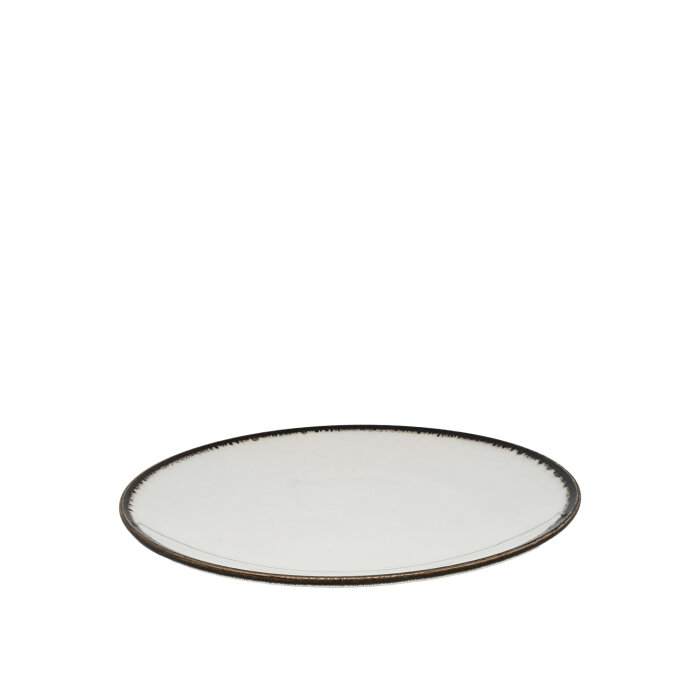 Zest Porcelain Elegance 30 Cm Düz Tabak Chocolate - 1