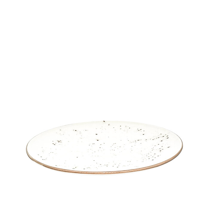 Zest Porcelain Elegance Düz Tabak 30 Cm -Paris Krem - 1