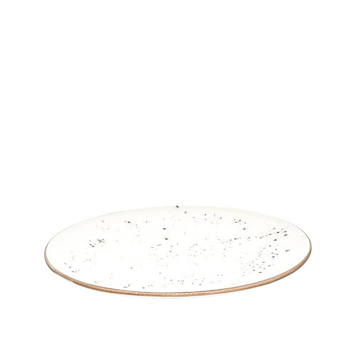 Zest Porcelain Elegance Düz Tabak 30 Cm -Paris Krem - ZEST PORCELAIN