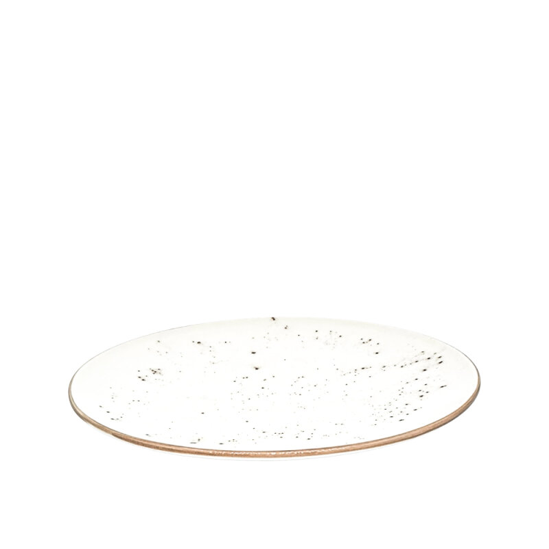 Zest Porcelain Elegance Düz Tabak 30 Cm -Paris Krem - 1