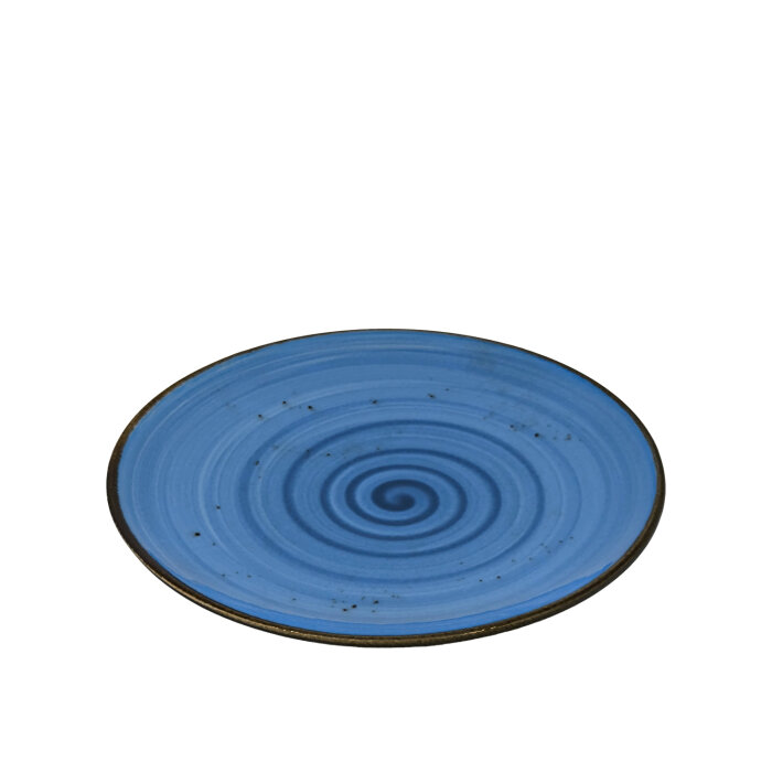 Zest Porcelain Elegance Düz Tabak 30 Cm-Paris Mavi - 1