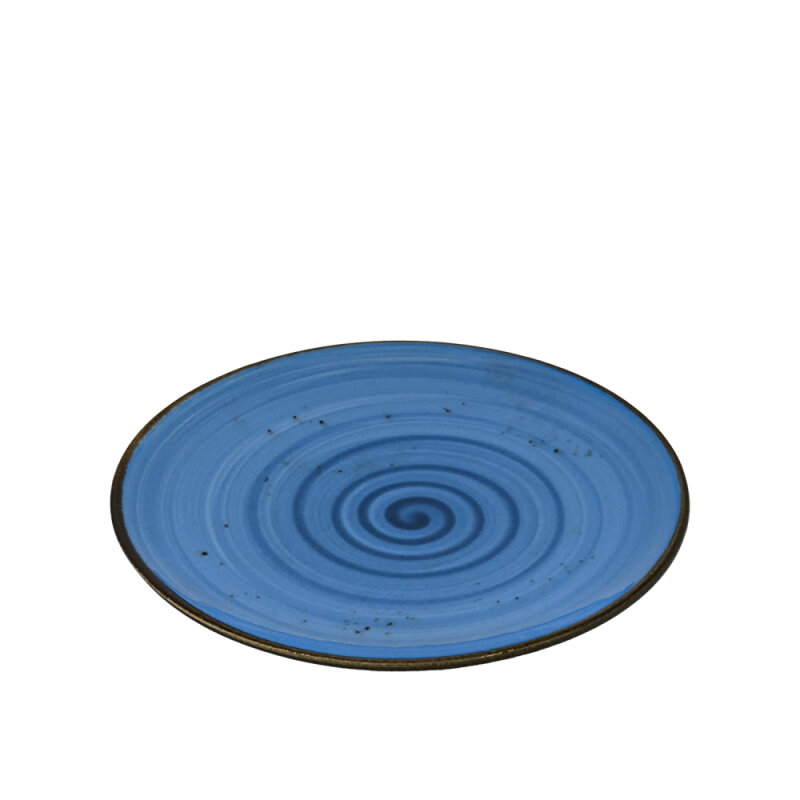 Zest Porcelain Elegance Düz Tabak 30 Cm-Paris Mavi - 1