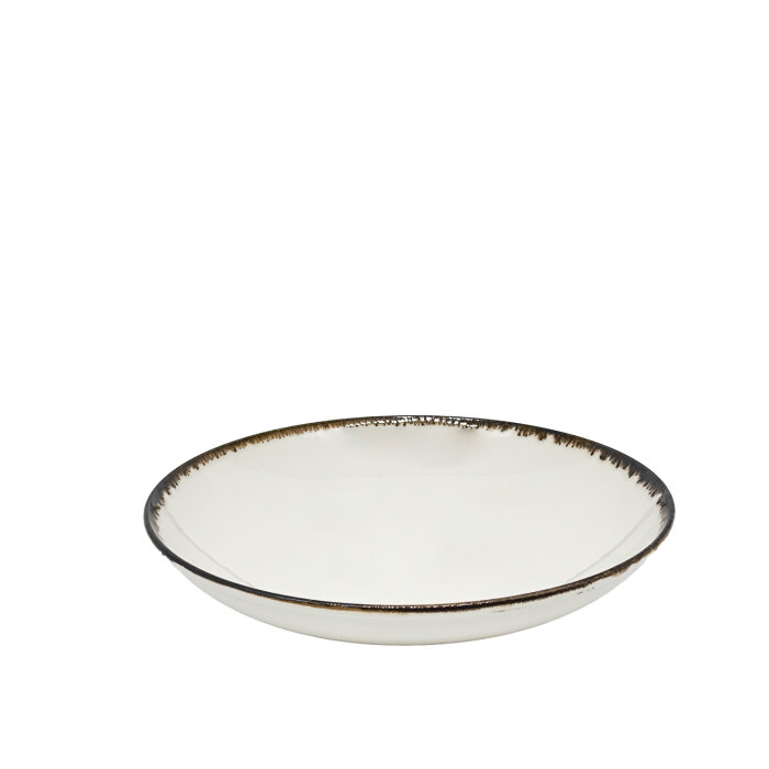 Zest Porcelain Elegance Çukur Tabak 28 Cm Chocolate - 1