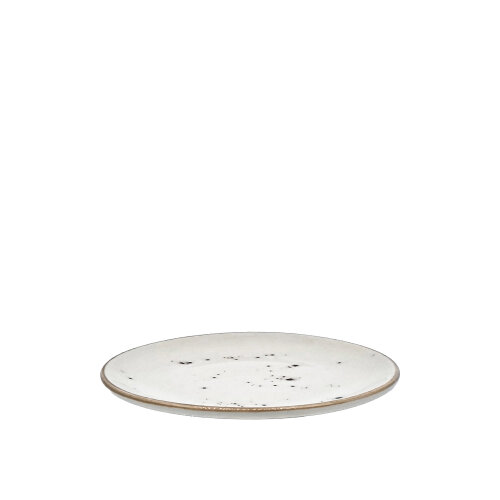 Zest Porcelain Elegance Düz Tabak 17 Cm -Paris Krem - ZEST PORCELAIN