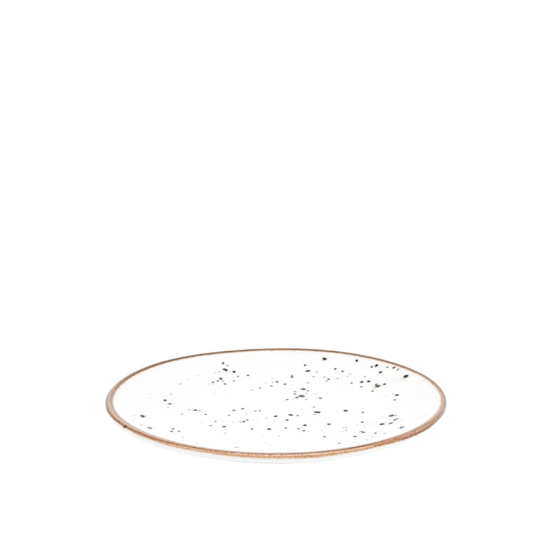 Zest Porcelain Elegance Düz Tabak 21 Cm-Paris Krem - 1